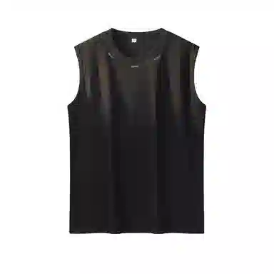 金属标坎肩设计感无袖背心 男款