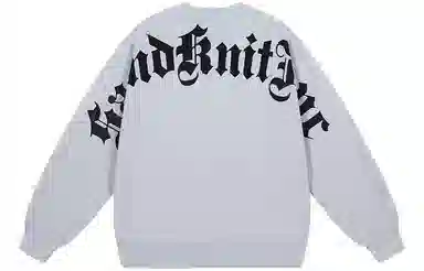 SandKnit Logo Print Fleece Sweatshirt