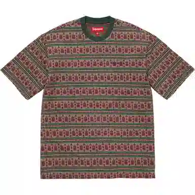 Supreme FW24 WEEK1 Jacquard Scarab SS Top T