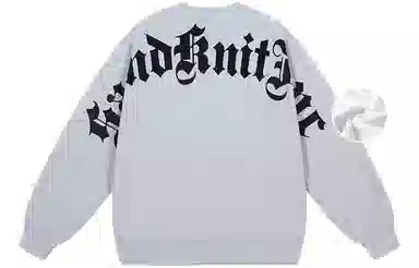 SandKnit Logo Print Fleece Sweatshirt