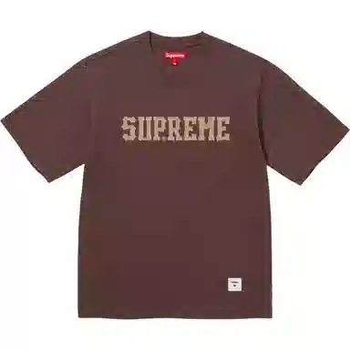 Supreme FW24 WEEK1 Twill Appliqu SS Top logoT