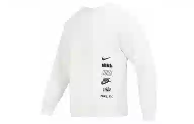 Nike Club Fleece Crew White