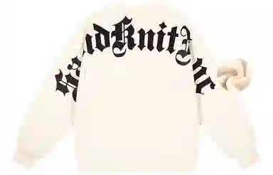 SandKnit Logo Print Fleece Sweatshirt