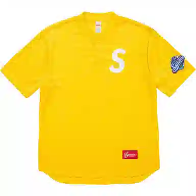 Supreme FW24 WEEK1 S Logo Baseball Henley T