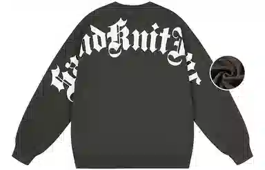 SandKnit Logo Print Fleece Sweatshirt