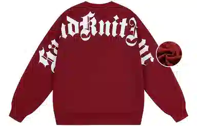 SandKnit Logo Print Fleece Sweatshirt