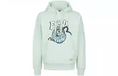 EVISU FW22 Mint Hoodie