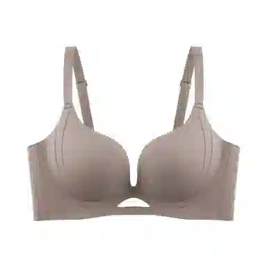 黛尔佳人 大胸显小薄款聚拢上托防下垂无钢圈文胸 女款