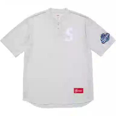 Supreme FW24 WEEK1 S Logo Baseball Henley T