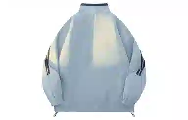 王者荣耀 鲁班七号星空梦想款 基础美式条纹字母纯色休闲宽松高级感小众工装夹克外套 男女同款