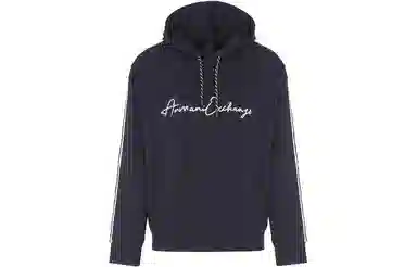 Armani Exchange FW23 Colorblock Logo Hoodie