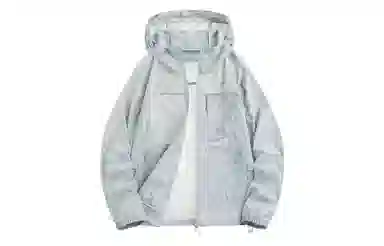 木林森 户外简约轻薄防紫外线冰丝纯色休闲清凉感连帽防晒服 男女同款