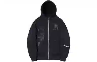 Li-Ning x PLEASURES Hoodie Black