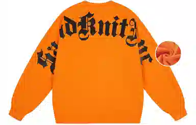SandKnit Logo Print Fleece Sweatshirt