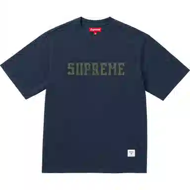 Supreme FW24 WEEK1 Twill Appliqu SS Top logoT