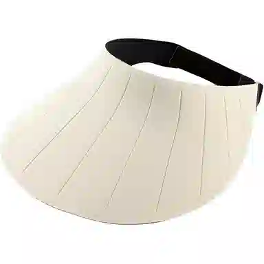 啄木鸟 无痕一体大檐空顶夏季防紫外线遮阳全脸运动健身无感 锦纶 防晒帽 女款