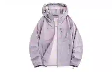 木林森 户外简约轻薄防紫外线冰丝纯色休闲清凉感连帽防晒服 男女同款