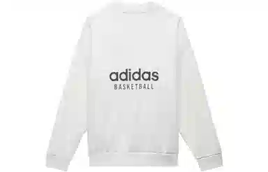adidas originals Adidas Basketball Chapter 1 Sweat Crew Cloudwhit