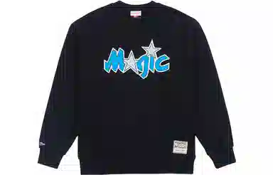 Mitchell & Ness NBA Logo Crewneck Sweatshirt