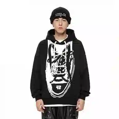 Jifffly Hoodie Black