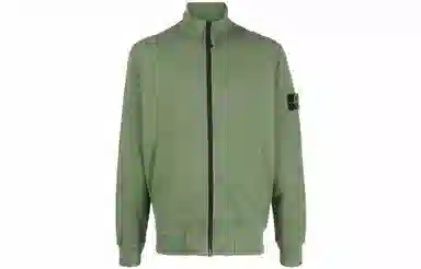 Stone Island FW22 Green High Neck Sweatshirt