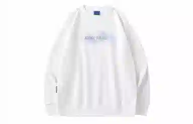 LAMLICKA x Nasapanda Retro Crewneck Sweatshirt White