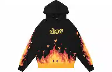 Drew House Logo Hoodie Black