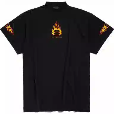Balenciaga SS24 Flame Logo T-Shirt
