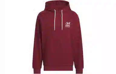 adidas Small Logo Waffle Hoodie Logo