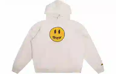 Drew House FW22 Mascot Oversized Hoodie Cream Logo