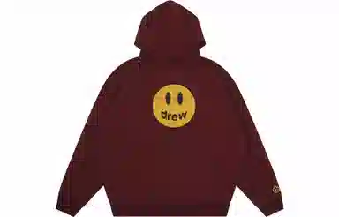 Drew House Mascot Oversized Hoodie Burgundy