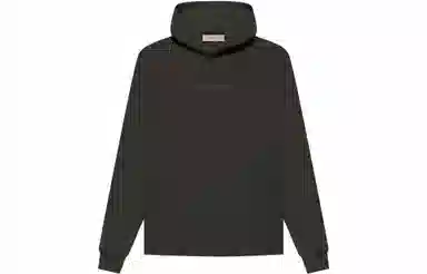 Fear of God Essentials FW22 Relaxed Hoodie Off Black