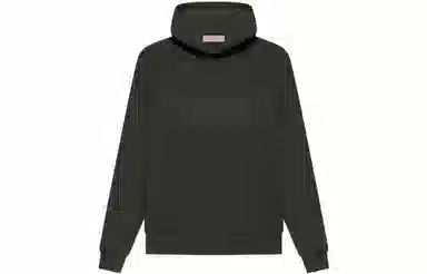 Fear of God Essentials FW22 Essentials Hoodie Wood Off Black Logo