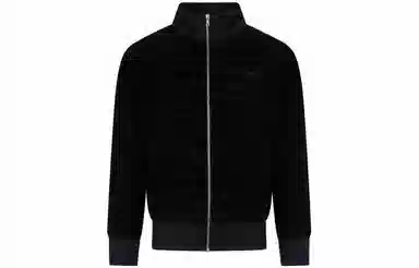 Palm Angels FW22 Zip-Up Sweatshirt Black