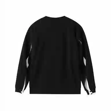 Organic Emotion Double Layer Hollow Sweatshirt