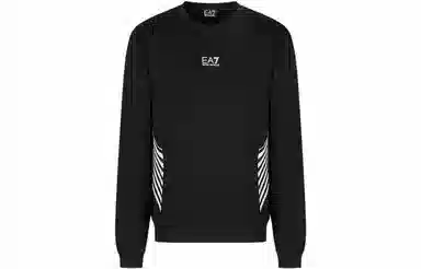 Emporio Armani EA7 FW22 Black Sweatshirt