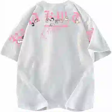 K411 Cute Cat Logo T-Shirt