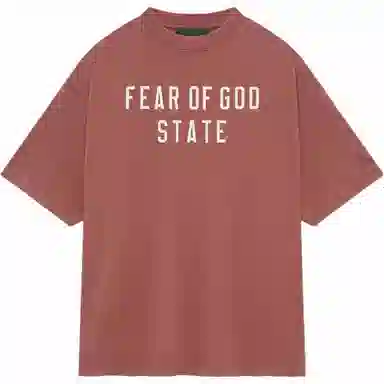 Fear of God Essentials Heavy Crewneck Crimson