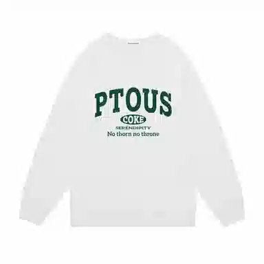 PUNCTILIOUS Logo Print Sweatshirt