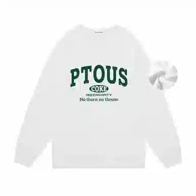 PUNCTILIOUS Logo Print Sweatshirt