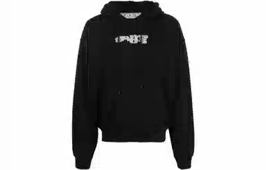 OFF-WHITE SS22 Hoodie Black
