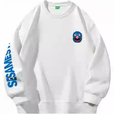 Sesame Street Logo Fleece Pullover Sweatshirt