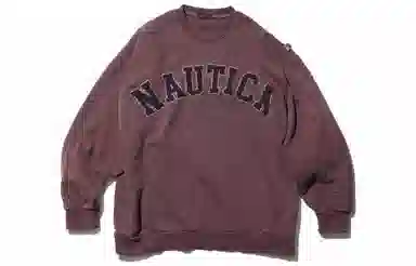 Nautica Japan FW22 Crewneck Sweatshirt Grey