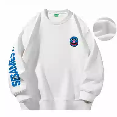 Sesame Street Logo Fleece Pullover Sweatshirt