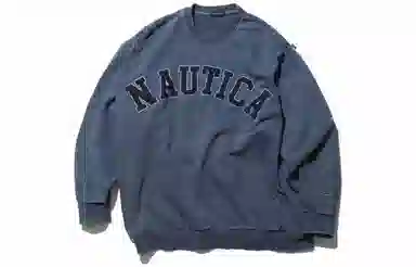 Nautica Japan FW22 Crewneck Sweatshirt Grey