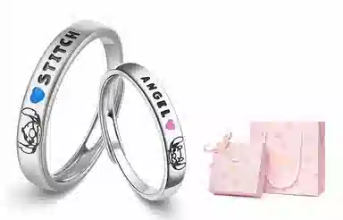 Disney Stitch S925 Silver Ring