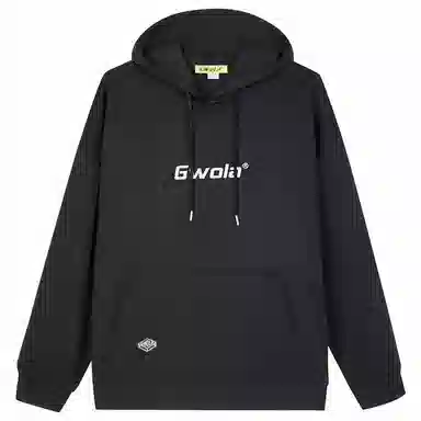 Gwola Logo Print Hoodie