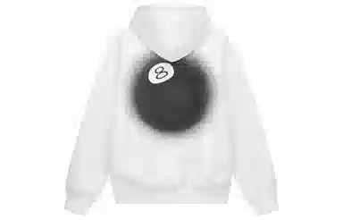 Stussy 8 Ball Fade Hoodie