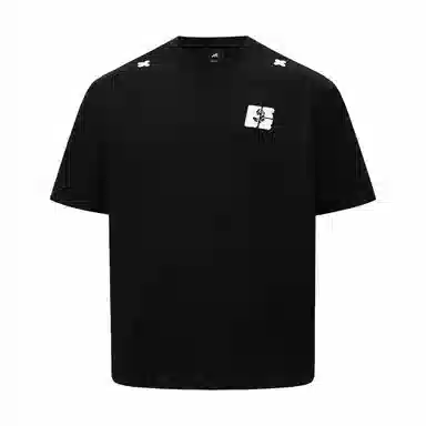 URS GGON Basic Loose Geometric Logo T-Shirt