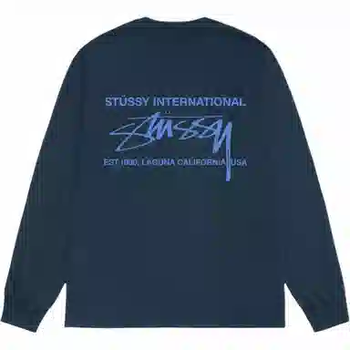 Stussy FW24 Smooth International LS Tee